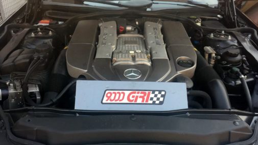 Mercedes Benz Sl 55 Amg powered by 9000 Giri
