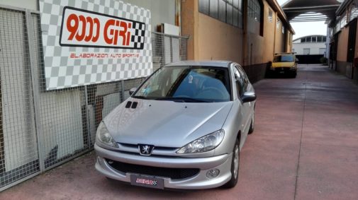 Peugeot 206 1.6 16v powered by 9000 Giri