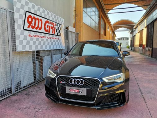 Audi Rs3 powered by 9000 Giri