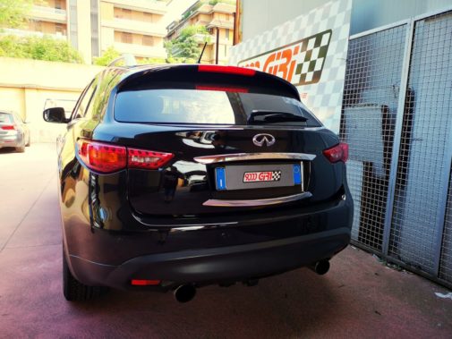 Infiniti Qx 70d powered by 9000 giri