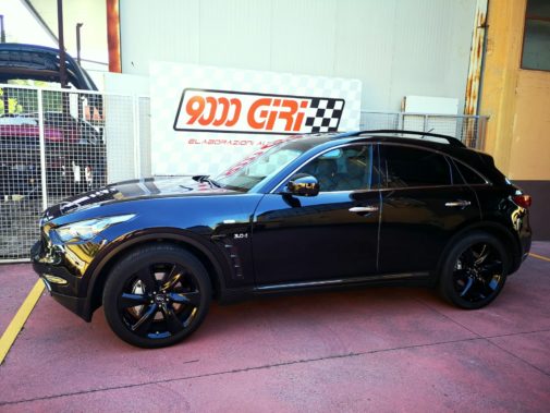 Infiniti Qx 70 3.0 tdi powered by 9000 giri