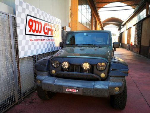 Jeep Wrangler Jk 2.8 crd powered by 9000 Giri