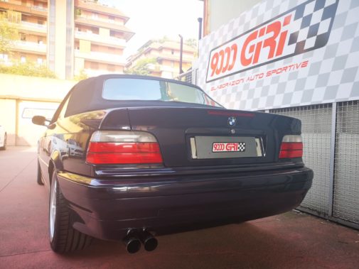 Bmw 328i e36 cabrio powered by 9000 Giri