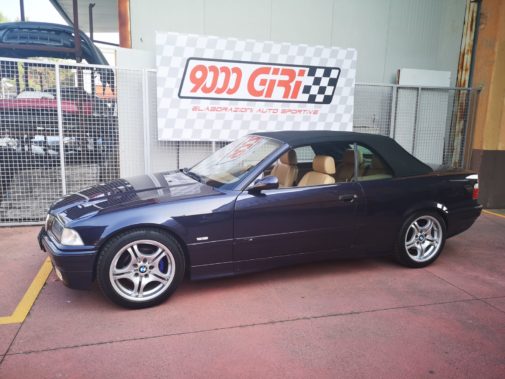 Bmw 328i e36 cabrio powered by 9000 Giri