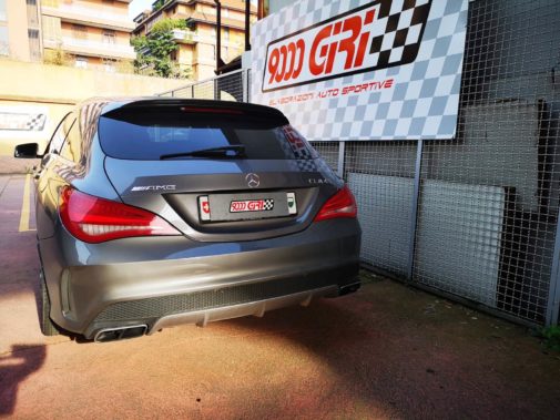 Mercedes Benz Cla A45 Amg powered by 9000 Giri