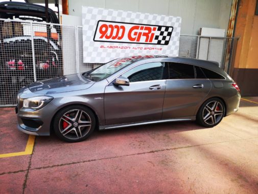 Mercedes Benz Cla A45 Amg powered by 9000 Giri