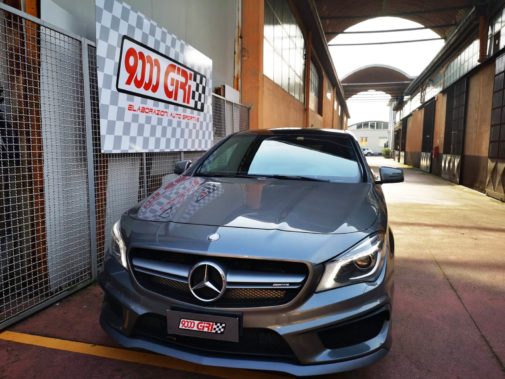 Mercedes Benz Cla A45 Amg powered by 9000 Giri