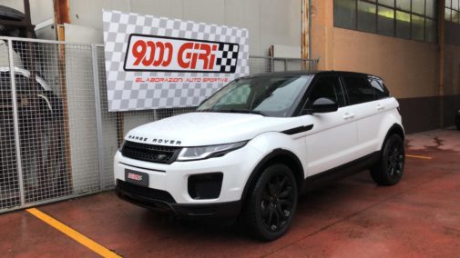 Range Rover Evoque powered by 9000 Giri