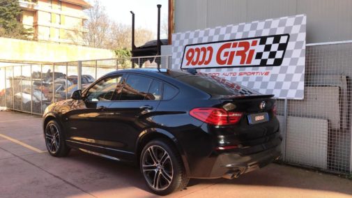 Bmw X4 2.0 tdi powered by 9000 giri