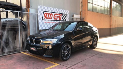 Bmw X4 2.0 tdi powered by 9000 giri