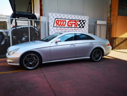 Mercedes Cls 55 Amg powered by 9000 Giri