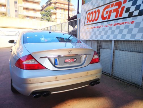 Mercedes Cls 55 Amg powered by 9000 Giri