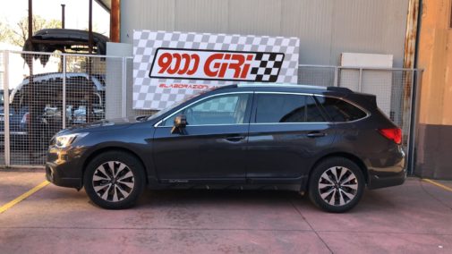 Subaru Outback 2.0d powered by 9000 Giri