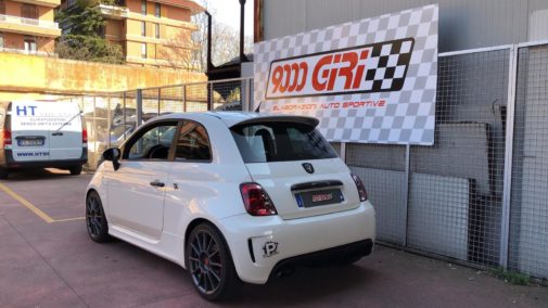 Fiat 500 Abarth powered by 9000 Giri