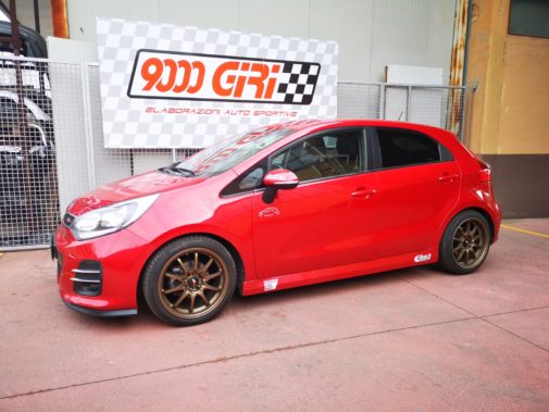 Kia Rio 1.3 16v powered by 9000 Giri