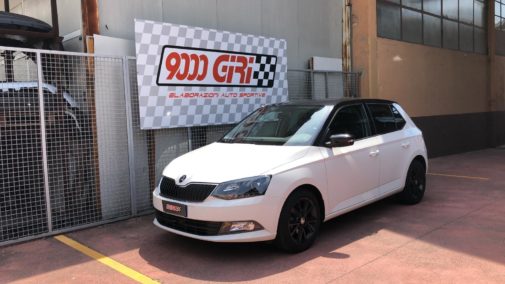 Skoda Fabia 1.0 3 cilindri powered by 9000 Giri