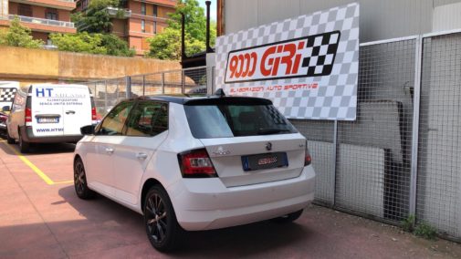 Skoda Fabia 1.0 3 cilindri powered by 9000 Giri