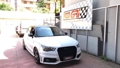 Audi A1 powered by 9000 Giri