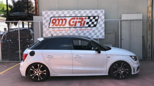 Audi A1 powered by 9000 Giri