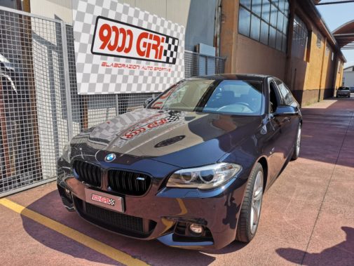 Bmw 520d F11 powered by 9000 Giri