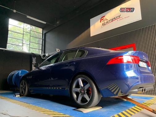 Jaguar Xe 2.0 td con turbina maggiorata