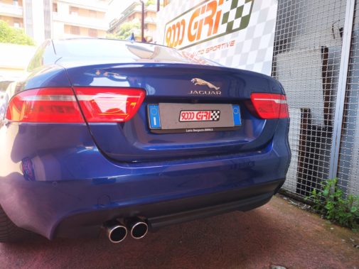 Jaguar Xe 2.0 td con turbina maggiorata