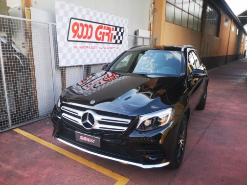 Mercedes 350 Glc powered by 9000 Giri