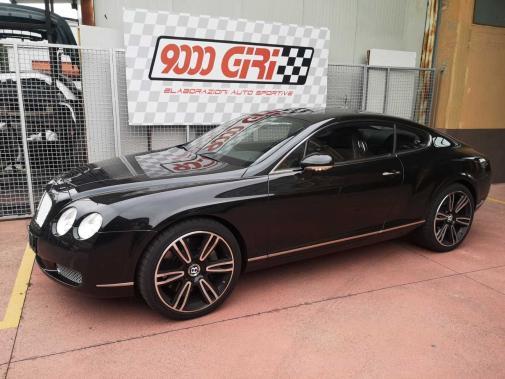 Bentley Continental Gt powered by 9000 Giri