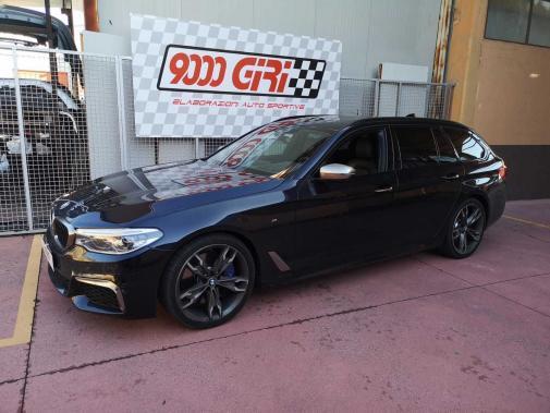 Bmw M550d powered by 9000 Giri