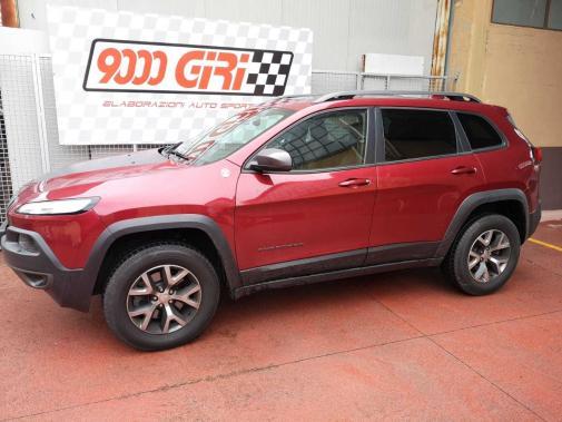 Jeep Cherokee Kl 3.3 powered by 9000 Giri