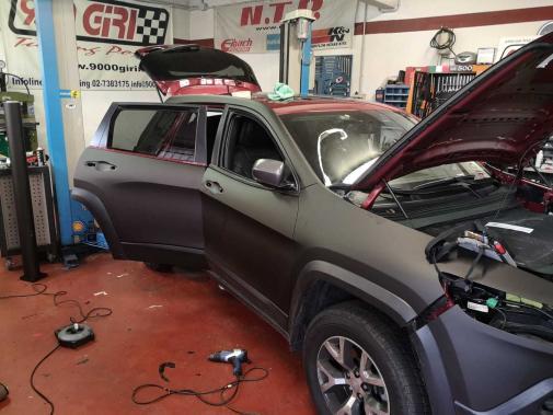 Jeep Cherokee Kl 3.3 powered by 9000 Giri