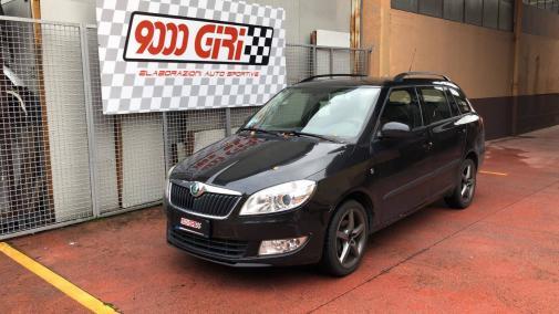 Skoda Fabia Wagon 1.6 tdi powered by 9000 Giri