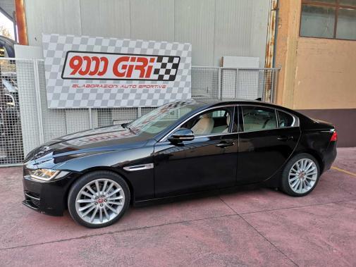 Jaguar Xe 2.0 td powered by 9000 giri