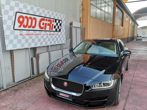 Jaguar Xe 2.0 td powered by 9000 giri