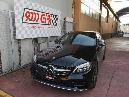 Mercedes C 200 d powered by 9000 giri