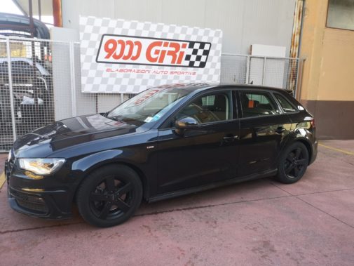 Audi A3 2.0 tfsi powered by 9000 giri