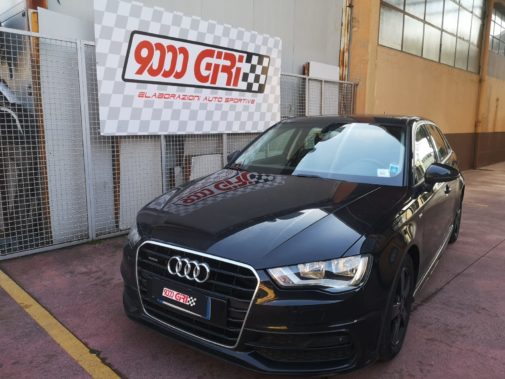 Audi A3 2.0 tfsi powered by 9000 giri