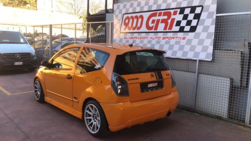 Citroen C2 1.6 Vts powered by 9000 Giri