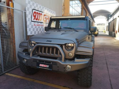 Jeep Wrangler Jk 2.8 crd powered by 9000 Giri