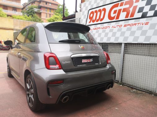 Fiat 500 Abarth Pista powered by 9000 Giri