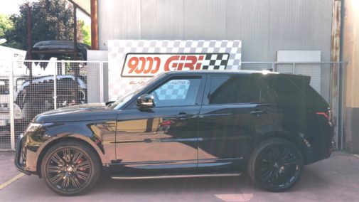 Range Rover Sport V8 Hdi powered by 9000 Giri