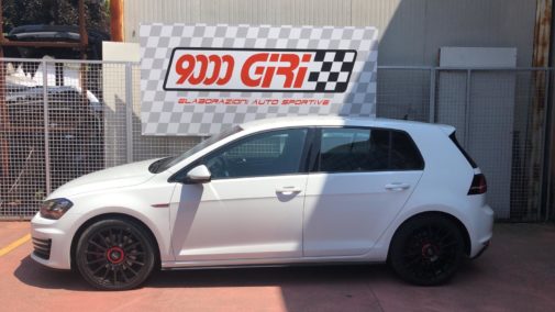 Vw Golf 7 gti powered by 9000 Giri