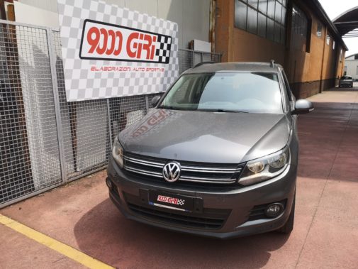 Vw Tiguan 2.0 tdi powered by 9000 Giri