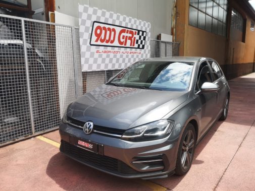 vw Golf 7.5 1.5 tsi powered by 9000 giri