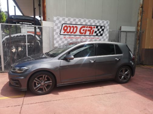 vw Golf 7.5 1.5 tsi powered by 9000 giri