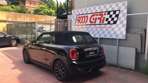 Mini Cooper S cabrio powered by 9000 Giri