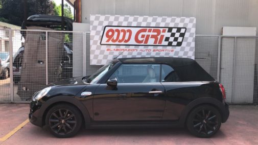 Mini Cooper S cabrio powered by 9000 Giri