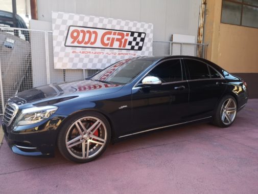 Mercedes S350d powered by 9000 Giri