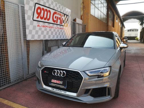 Audi Rs3 powered by 9000 giri