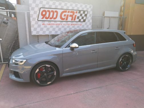 Audi Rs3 powered by 9000 giri